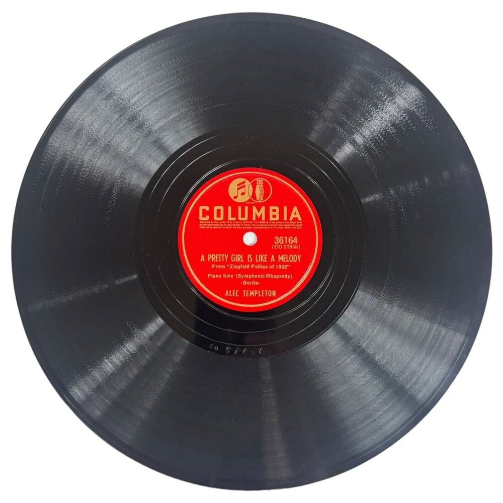 Alec Templeton - A Pretty Girl Is Like A Melody / Tea For Two - 36164 Columbia